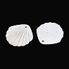 Carved Natural Freshwater Shell Pendants SHEL-T020-62B-2