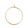 316L Surgical Stainless Steel Hoop Earring Findings STAS-G229-07G-03A-2