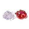 Transparent & UV Plating Acrylic Beads MACR-G064-05-2