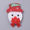 Snowman Shape Christmas Cupcake Cake Topper Decoration DIY-I032-02-2
