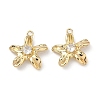 Brass Micro Pave Cubic Zirconia Pendants KK-L260-10G-1