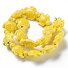 Handmade Porcelain Ceramic Beads Strands PORC-Q265-007B-2