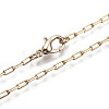 Brass Paperclip Chains MAK-S072-09B-G-1