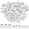 150Pcs 3 Style Brass Beads KK-CN0002-71S-1
