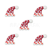 Christmas Themed Handmade Lampwork Beads XMAS-PW0001-201C-1