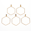 PVD Vacuum Plating 304 Stainless Steel Wire Pendants STAS-S103-14G-1