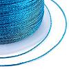 Polyester Braided Metallic Thread LS-OCOR-I007-B-27-3