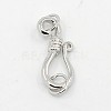 Alloy S-Hook Clasps PALLOY-K026-M-2