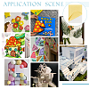 Self-adhesion Polystyrene Foam Board AJEW-WH0481-463C-5
