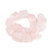 Natural Rose Quartz Beads Strands G-N342-142-2