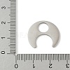 304 Stainless Steel Pendants STAS-Q354-03P-3