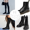 4Pcs 3 Styles Brass Chains Boot Strap Chains HJEW-BM0001-11-6
