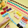   17 Yards 17 Colors Polyester Lace Trim OCOR-PH0001-54-4