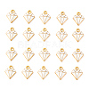 20Pcs Light Gold Alloy Enamel Charms ENAM-YW0001-36C-1