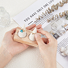 2 Cone Wooden Ring Organizer Holder RDIS-WH0031-02A-02-3