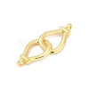 Brass Connector Charms KK-M311-01G-2