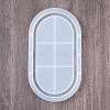 DIY Oval Storage Tray Silicone Molds DIY-B076-02B-3