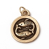 Brass Pendants KK-I668-01AB-07-1