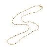 Brass Satellite Chains Necklace for Women NJEW-P265-05G-2