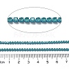Iron Rhinestone Glass Cup Chain CH-U001-01H-3