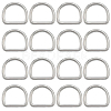 304 Stainless Steel D Rings STAS-CP0001-05B-1