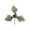 Plastic Artificial Christmas Leaf FIND-G083-01B-2
