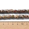 Natural Leopard Skin Jasper Beads Strands G-C135-C01-01-4