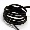 Imitation Leather Cords with Paillette Beads X-LC-R010-13J-1