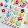 Opaque Acrylic Beads MACR-F085-01-1