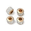 Alloy Rhinestone Clay Pave Beads ALRI-D300-01G-02-1