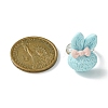 Bunny Resin Finger Ring RJEW-JR00638-02-3