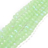 Electroplate Glass Beads Strands EGLA-A034-J2mm-L04-1