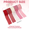 5 Rolls 5 Colors Burlap Lace Rolls OCOR-MA0001-32-2