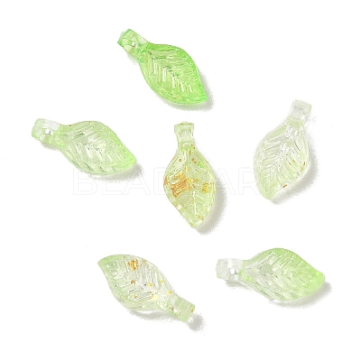 Transparent Acrylic and Gold Foil Pendants AC-CBAF9C1-04A-02-1