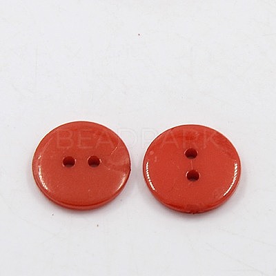 Acrylic Sewing Buttons BUTT-E084-C-04-1