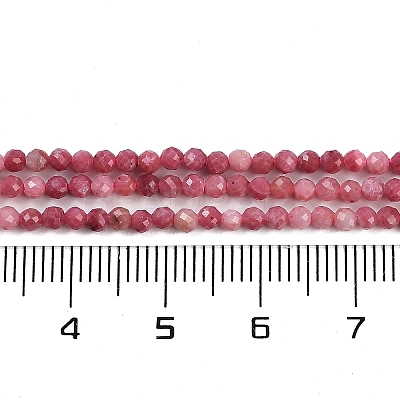 Natural Rhodonite Beads Strands G-P553-G06-01-1