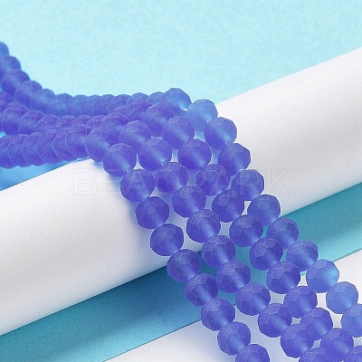 Transparent Glass Beads Strands EGLA-A034-T4mm-MD31-1