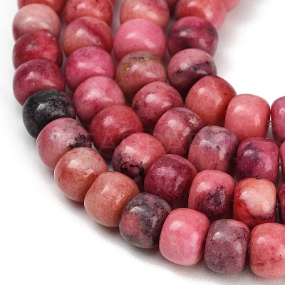 Dyed Natural White Jade Beads Strands GG-CBAA20A-01A-05-1