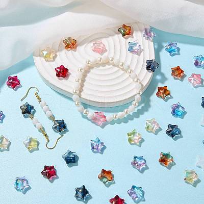 DIY Star Beads Kits DIY-SZ0010-54-1