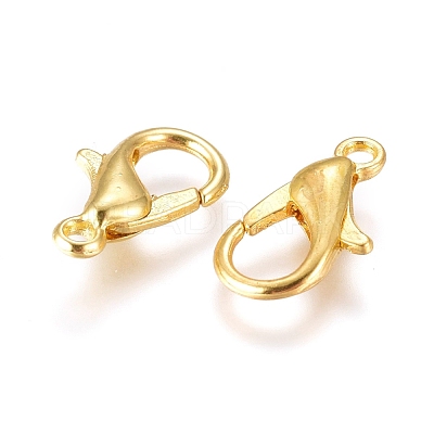 Zinc Alloy Lobster Claw Clasps X-E102-M-1