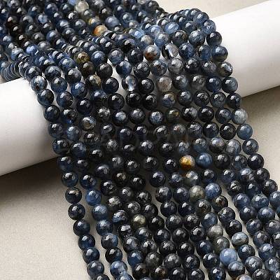 Natural Kyanite/Cyanite/Disthene Beads Strands LS-G-G272-A01-6mm-1