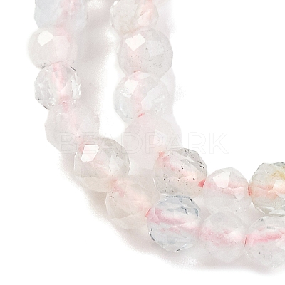 Natural Morganite Beads Strands G-F770-C05-03-1