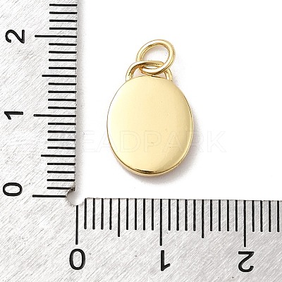 Brass Enamel Pendants X-KK-P338-38A-G-1
