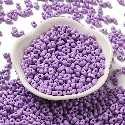 Baking Paint Glass Seed Beads SEED-K009-01A-11-1