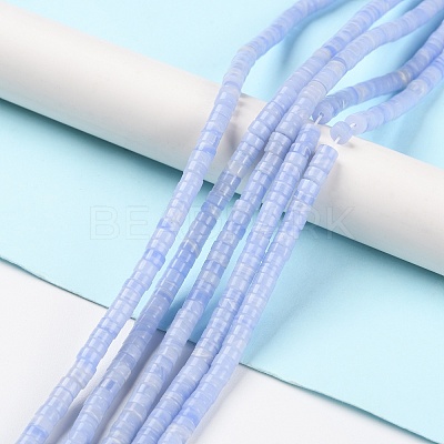 Synthetic Blue Lace Agate Beads Strands G-M401-D02-1