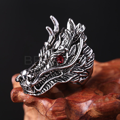 Retro Alloy Cuff Open Rings for Men FS-WGB8A4E-08-1