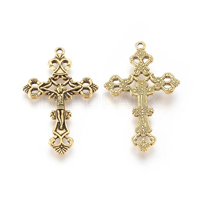 Tibetan Style Alloy Pendants GLF1299Y-NF-1