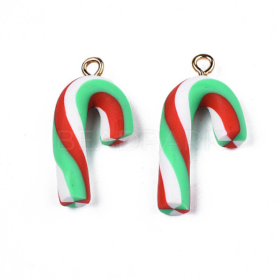 Handmade Polymer Clay Pendants CLAY-N010-052-1