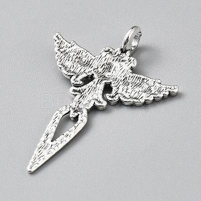 Tibetan Style Alloy Pendnats FIND-WH0110-759-1
