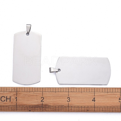 Tarnish Resistant 304 Stainless Steel Big Pendants LS-STAS-I140-19A-S-1